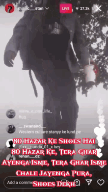 Lowde 80 Hazar ke shoes hai, tera ghar jainga isme” - MC Stan :  r/RepFamIndia