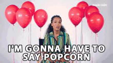Im Gonna Have To Say Popcorn Popcorn GIF - Im Gonna Have To Say Popcorn Popcorn Snacks GIFs