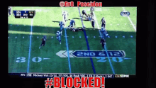 Football Player Blocked GIF - Football Player Blocked Gr8poseidon GIFs