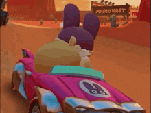 Nabbit Mario Kart GIF - Nabbit Mario Kart Snicker GIFs