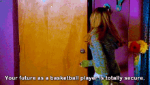 One Tree Hill Haley James Scott GIF - One Tree Hill Haley James Scott Your Future As A Basketball Player Is Totally Secure GIFs