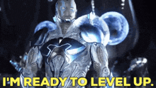Injustice 2 Blue Beetle GIF - Injustice 2 Blue Beetle Im Ready To Level Up GIFs