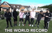 the world record award recognition world record achievement