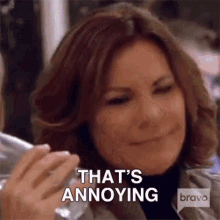 Thats Annoying Real Housewives Of New York GIF - Thats Annoying Real Housewives Of New York Im Getting Pissed Off GIFs