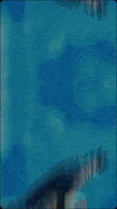 a blue background with a white border and a few lines