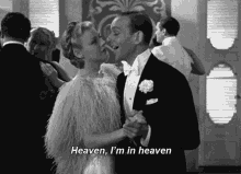 heaven fred astaire ginger rogers dancing cheek to cheek
