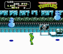 Teenage Mutant Ninja Turtles Game GIF - Teenage Mutant Ninja Turtles Game Nes GIFs