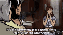 Cherlene Is Overjoyed - Kidnap GIF - Archer GIFs