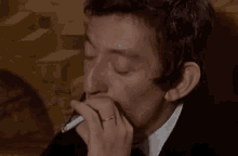 Serge Gainsbourg GIF - Serge Gainsbourg Smoking Cigarette GIFs