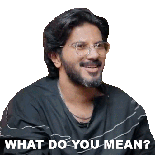 What Do You Mean Dulquer Salmaan Sticker - What Do You Mean Dulquer Salmaan Pinkvilla Stickers
