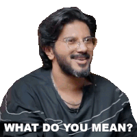 What Do You Mean Dulquer Salmaan Sticker - What Do You Mean Dulquer Salmaan Pinkvilla Stickers