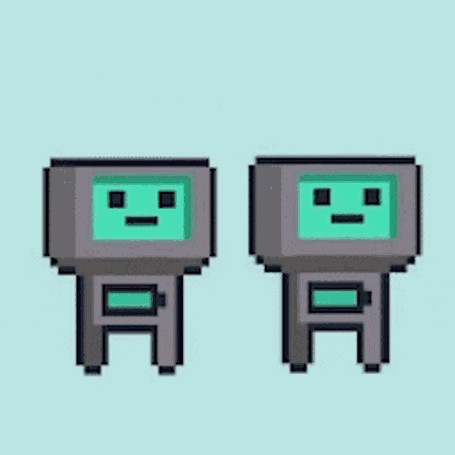 Robot Pixel Art GIF – Robot Pixel Art – discover and share GIFs