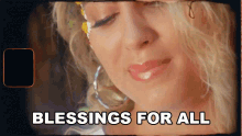 Blessings For All Of My Homies Tori Kelly GIF - Blessings For All Of My Homies Tori Kelly Unbothered Song GIFs