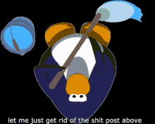 cleaning club penguin shitpost