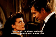 Gone With The Wind Love GIF - Gone With The Wind Love Should Be Kissed Often GIFs