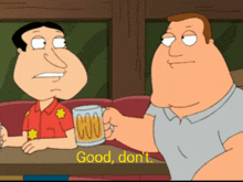 Family Guy Joe Good Don'T GIF - Family Guy Joe Family Guy Good Don'T GIFs