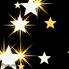 colorful stars on a black background with the word stardust at the bottom right