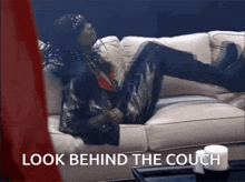 Behind Couch GIF - Behind Couch GIFs