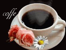 caf%C3%A9 coffee coffee time flowers cup of coffee
