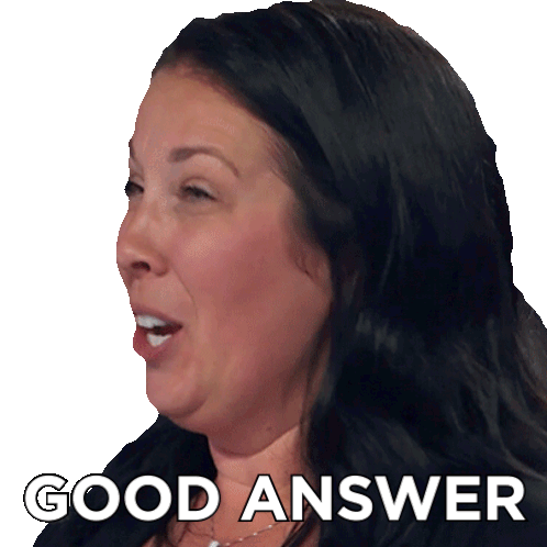Good Answer Sue Sticker - Good Answer Sue Family Feud Canada Stickers