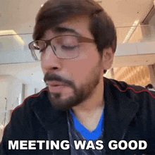 Meeting Was Good Mohit Israney GIF - Meeting Was Good Mohit Israney Global Esports GIFs