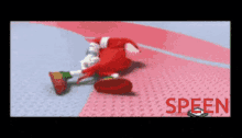 Knuckles Speen GIF - Knuckles Speen Sonic The Hedgehog GIFs