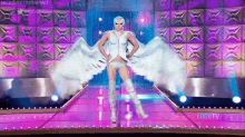 Courtney Act Wings Angel GIF - Courtney Act Wings Angel GIFs