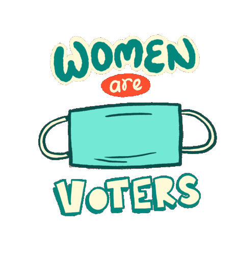 Women Are Essential Voters Essential Worker Sticker - Women Are Essential Voters Essential Worker Mask Up Stickers