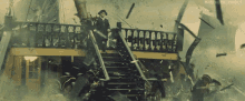 Pirates Of The Caribbean Ship GIF - Pirates Of The Caribbean Ship Explosion GIFs
