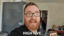 High Five Danny Docile GIF - High Five Danny Docile Fist Bump GIFs