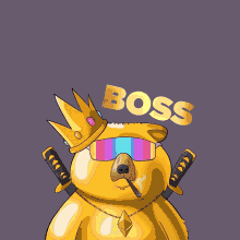 Boss Beargold Boss GIF - Boss Beargold Boss Bear GIFs