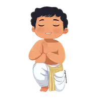 a cartoon drawing of a boy with his eyes closed and the name nicoladoodles on the bottom right