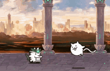 Superfeline The Battle Cats GIF - Superfeline The Battle Cats Attack GIFs
