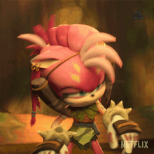 Looking Up Sonic Prime GIF - Looking Up Sonic Prime Astonished GIFs