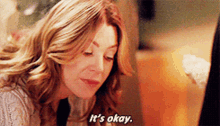 Greys Anatomy Meredith Grey GIF - Greys Anatomy Meredith Grey Its Okay GIFs