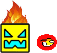 Sneaky On Fire Bird Dead Sticker - Sneaky On Fire Bird Dead Stickers