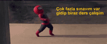 Ders çalışmak GIF - Spiderman Kid Dance GIFs