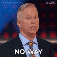 No Way Gerry Dee GIF - No Way Gerry Dee Family Feud Canada GIFs