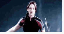 Katniss Jennifer Lawrence GIF - Katniss Jennifer Lawrence Thanks GIFs