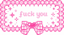 Fuck You Cute GIF - Fuck You Cute Pink GIFs