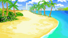 summer beach tropical resort