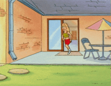 Luanne Platter King Of The Hill GIF - Luanne Platter King Of The Hill Run GIFs
