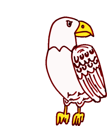 Eager Eagle Veefriends Sticker - Eager Eagle Veefriends Anxious Stickers