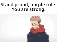 Purple Role Stand Proud GIF - Purple Role Stand Proud GIFs