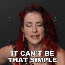 It Can'T Be That Simple Cara Maria Sorbello GIF