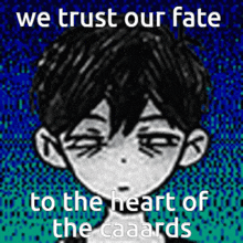 Omori Heart Of The Cards GIF - Omori Heart Of The Cards Its Writer GIFs