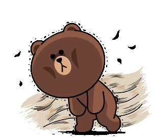 Brown And Cony Triste Sticker - Brown And Cony Triste Sad Stickers