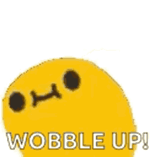 A Bobble Wobble Yellow Dude GIF - A Bobble Wobble Yellow Dude Emoji GIFs