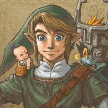 Link Y Trina Matate Matate Zelda GIF - Link Y Trina Matate Matate Zelda Zelda Matate GIFs