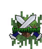 Green Land Mincraft Sticker - Green Land Mincraft Swords Stickers